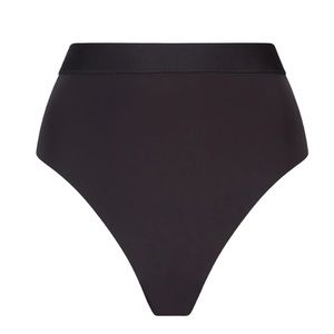 NWT HEIST The Invisible High Waist Brief in Black